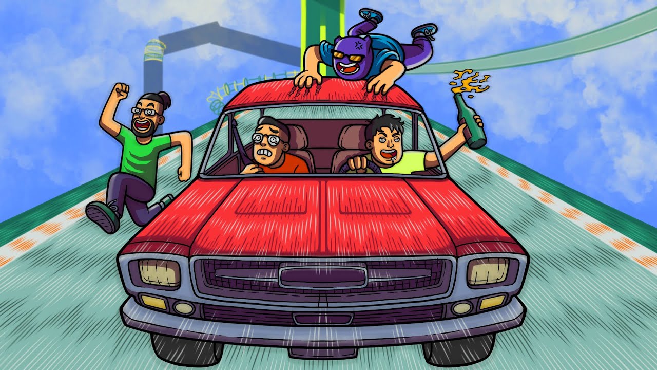 GTA GRACIOSO con amigos y carreritas clásicas