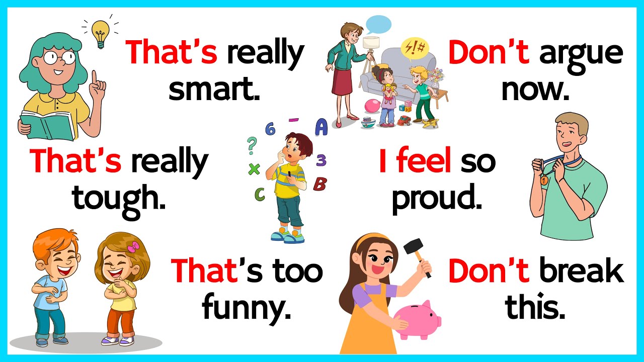 100 Common Daily Use English Sentences | Fun Learning Question Answers