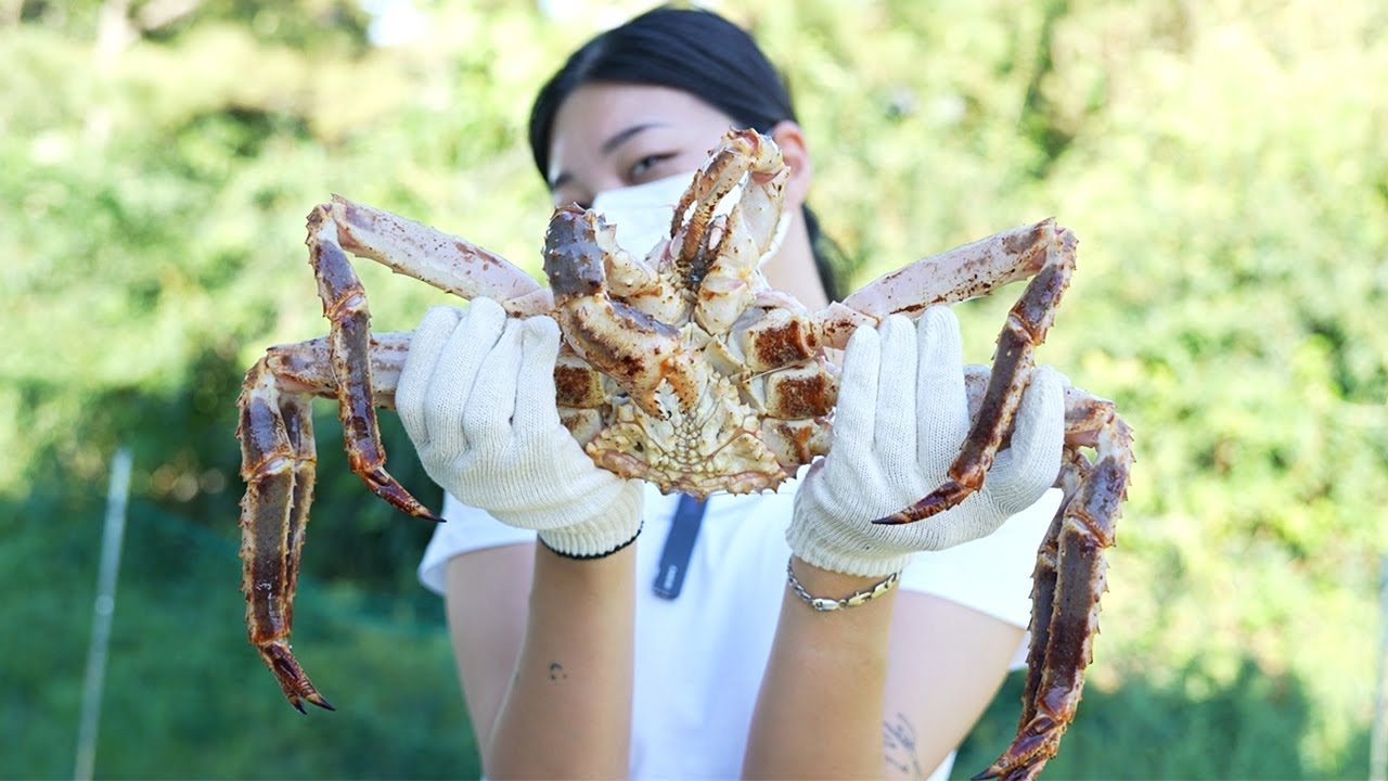 은혜가 만든 킹크랩 떡볶이를 먹어보자!