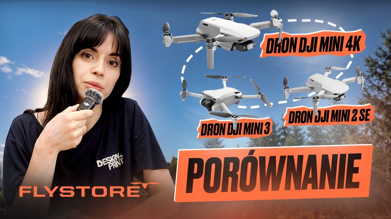DJI Mini 4K / 2 SE vs DJI Mini 3 - Kt&oacute;rego wybrać? | FlyStore.pl #djimini4k #djimini3