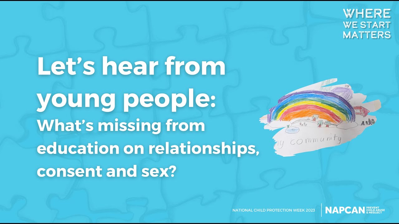 WEBINAR: Let’s hear from young people: What’s missing from education on relationships and sex?
