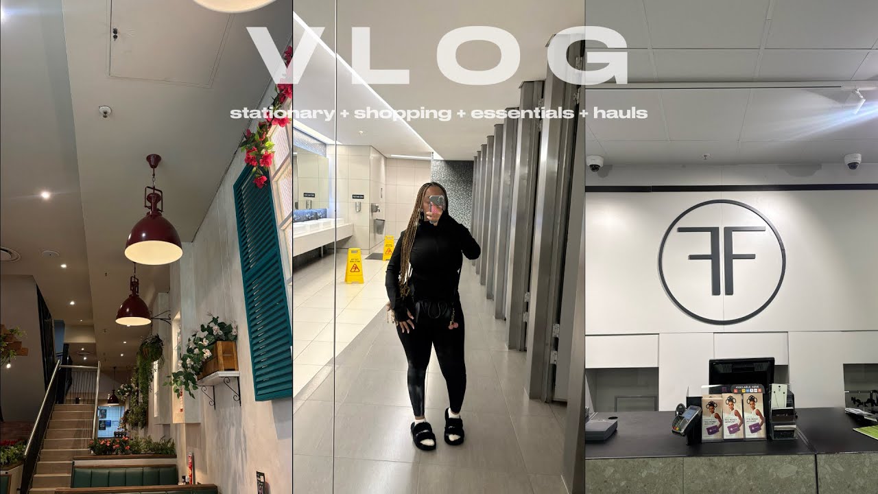 #vlog | uni preps + stationary + shopping + hauls | South African YouTuber 