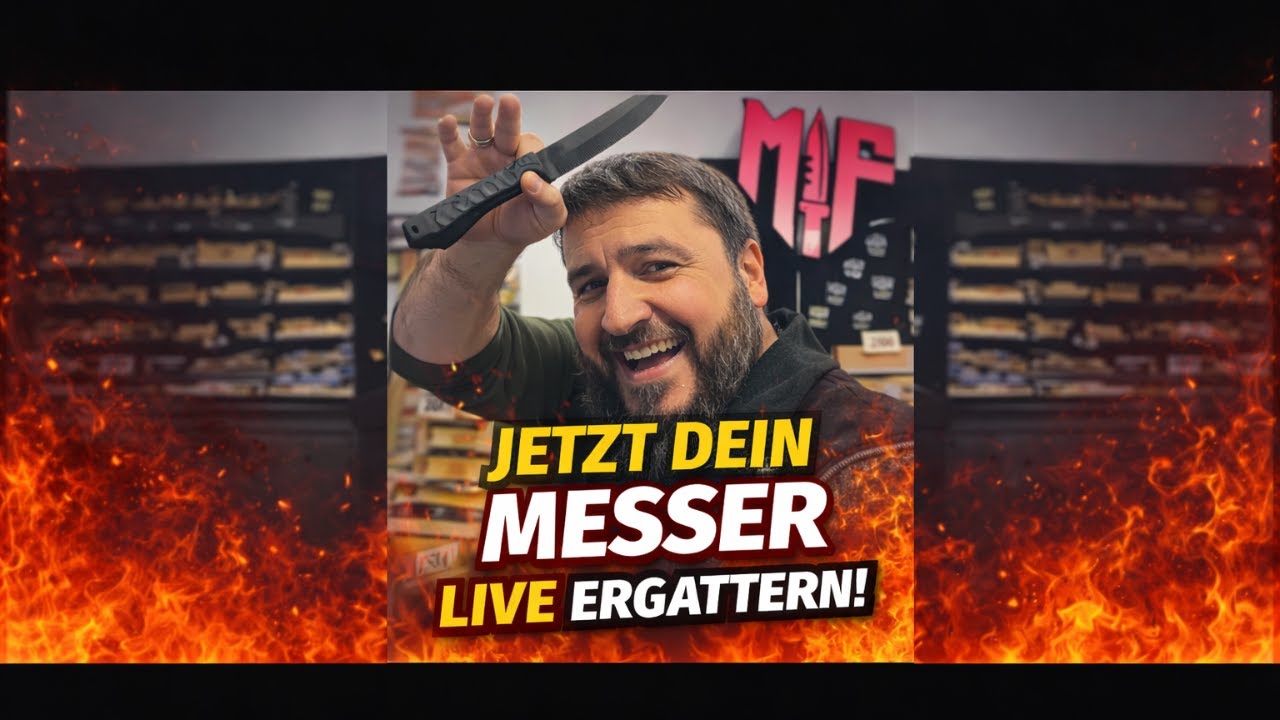 Messerfieber Live Bushcraft Messer Jagd und koch Messer und adere scharfe Sachen