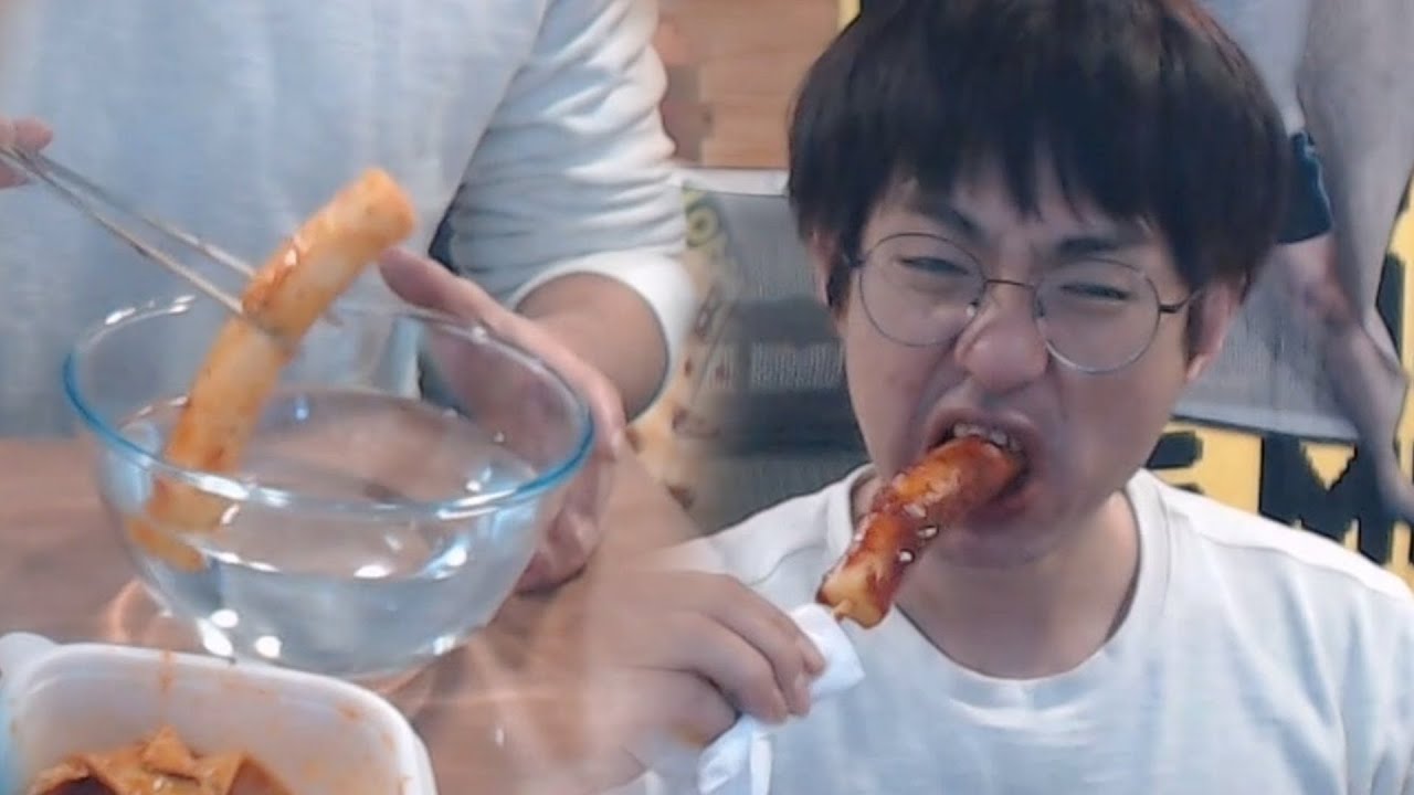 [케인] 결국 또 씻겨진 떡볶이