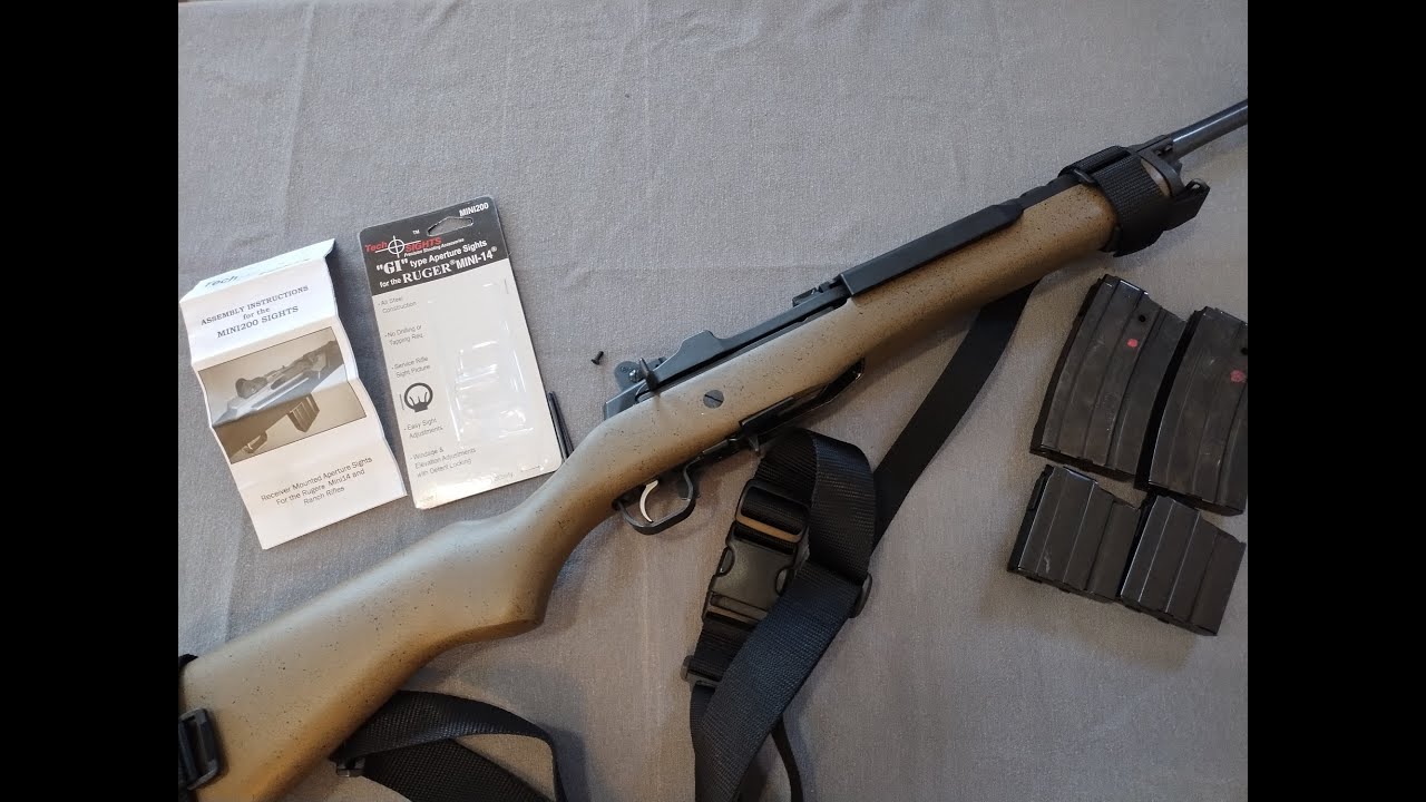 Tech Sights Sights For The Ruger Mini-14