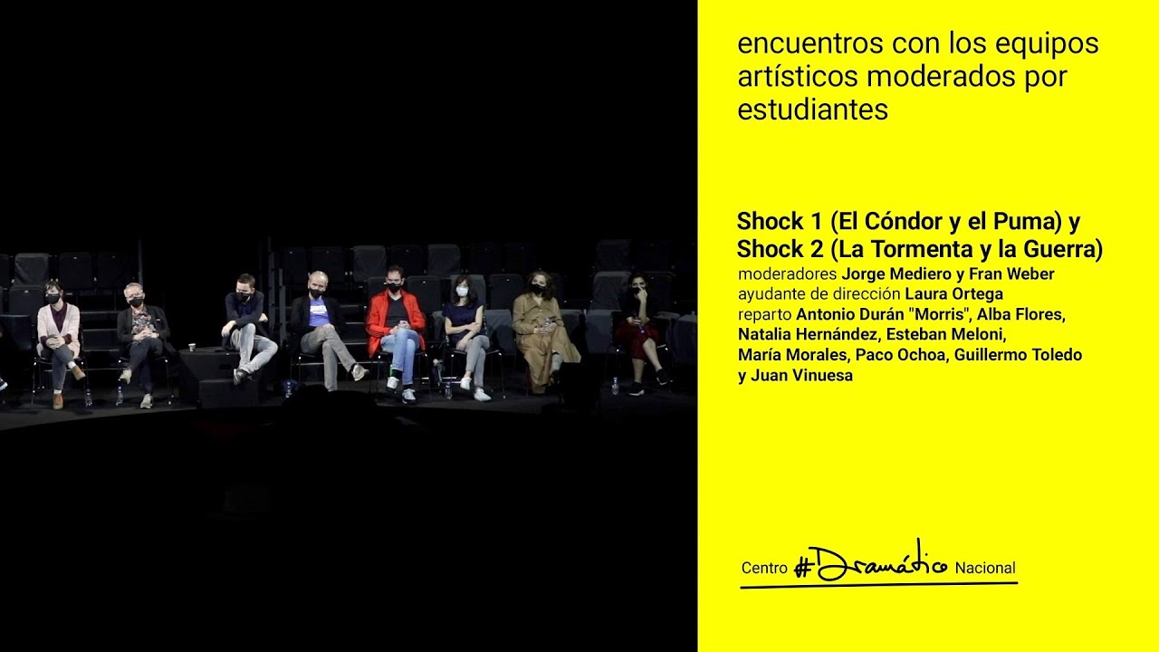 Encuentro con el equipo artístico de 