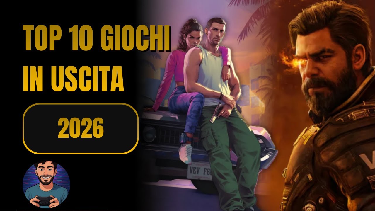 TOP 10 GIOCHI IN USCITA NEL 2026