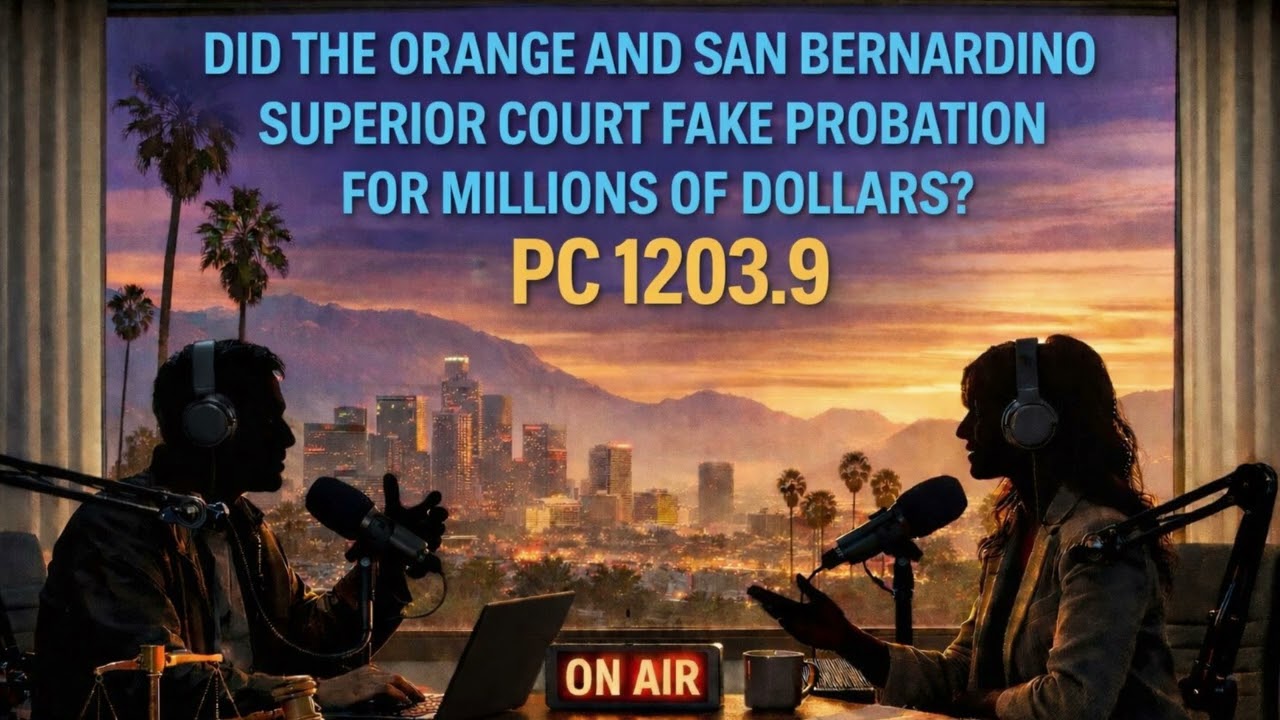 SUPERIOR COURTS OF CALIFORNIA SCHEME TO COLLECT FEDERAL GRANT MONEY THROUGH PC 1203.9