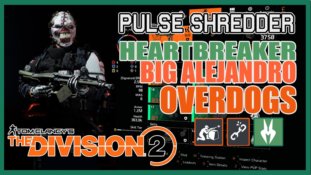 Pulse Shredder: Big Alejandro + Heartbreaker + Overdogs