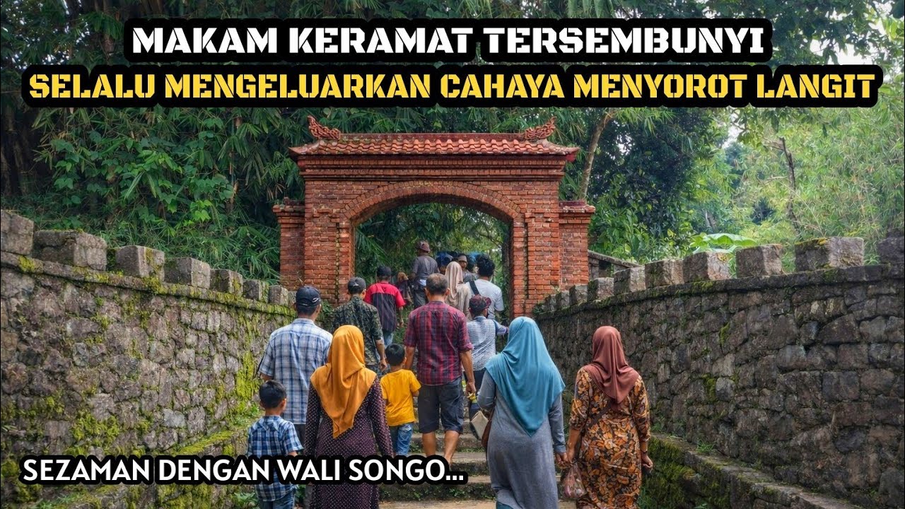 WARGA DIBIKIN MELONGO...! Penemuan Makam Keramat Yang Selalu Mengeluarkan Cahaya 