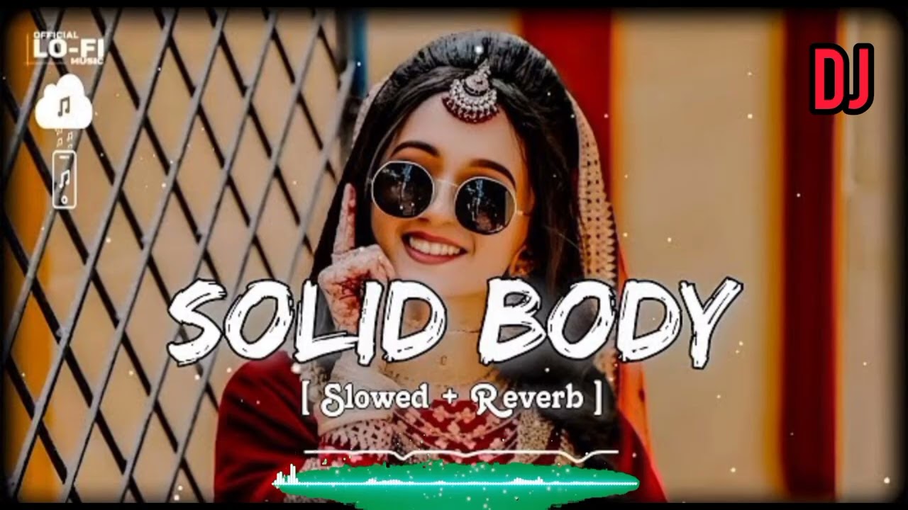 Solid Body Lofi Song - Slowed + Reverb Sheenam Katlic, Raju Punjabi, Haryanvi Song #lofi#3dsong