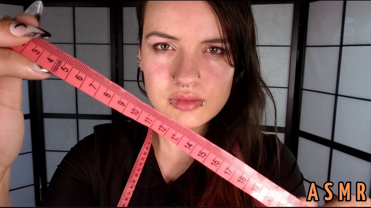 Overdramatized Face Measuring 🧪✨ ASMR (With subtitles)