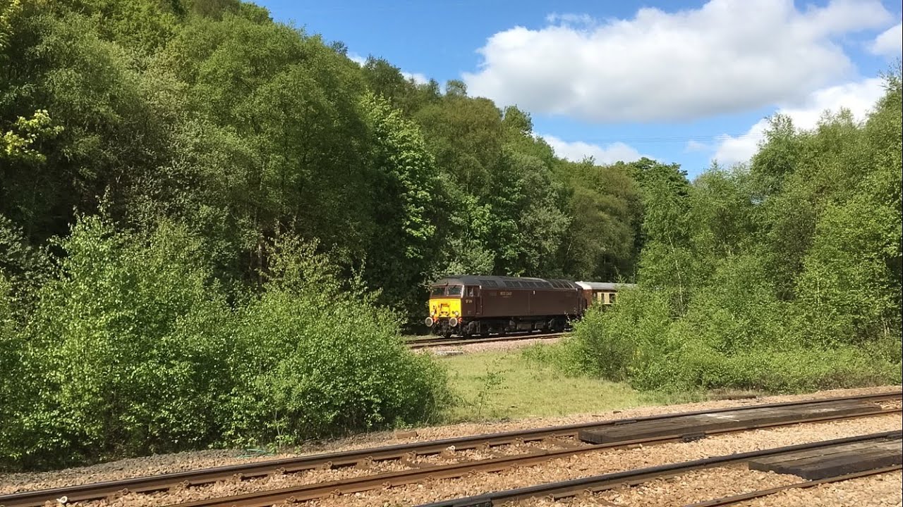 Trains on the Caldervale Line Saturday 14th May 2016 Elland & Greetland Junction.