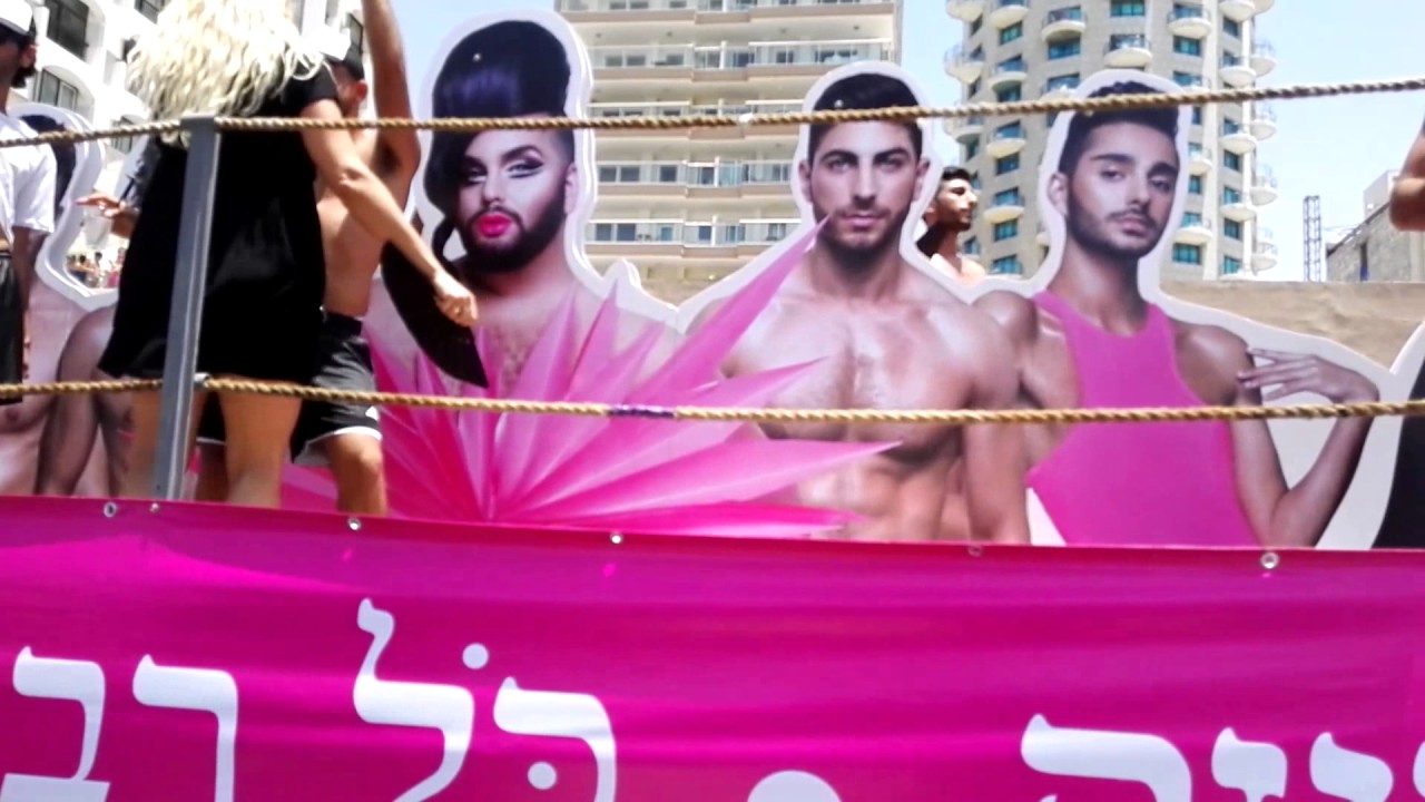 Tens of thousands party for Gay Pride in Tel Aviv Israel