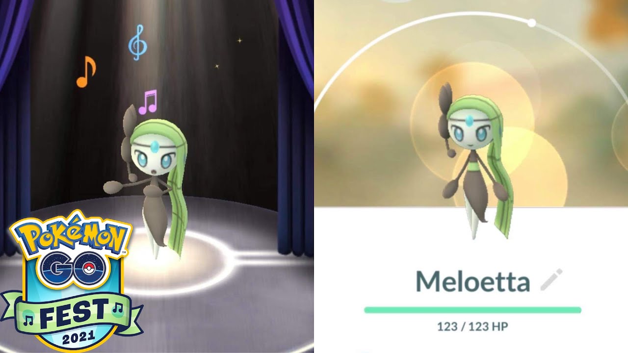 🎊POKMEON GO FEST 2021🎊 Catching the Mythical 🎶Meloetta🎵🎼🎼🎼🎼🎼