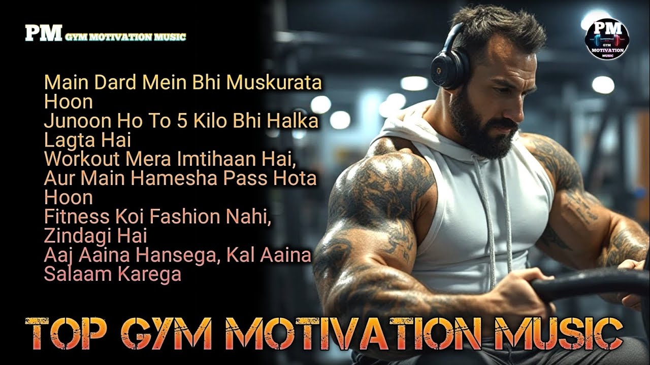 Hindi Workout Motivation Mix | Unstoppable Gym Energy 2025 🔥 Part 019 💪  Fitness Attitude Songs