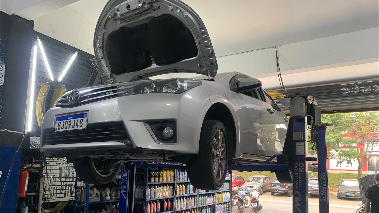 Troca óleo câmbio automático Toyota Corolla