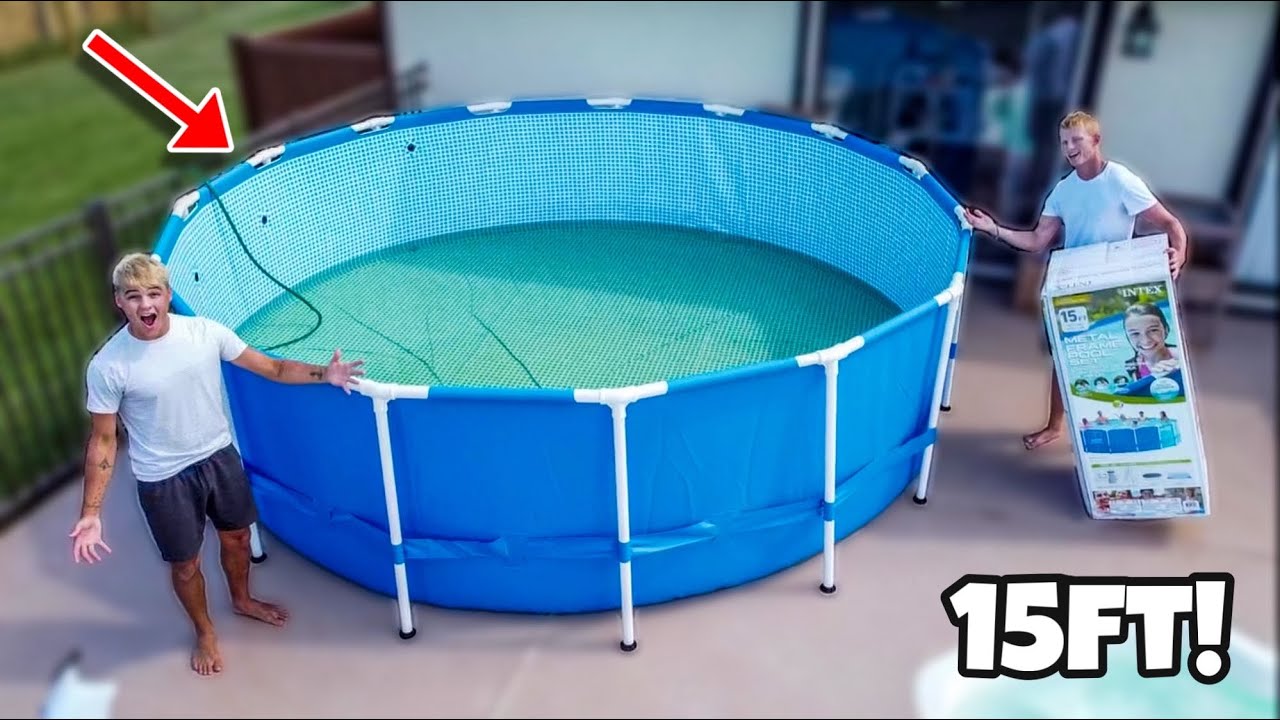 BUILDING My BIGGEST POND EVER!!!