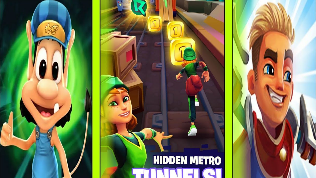 Blade of Brim VS MetroLand - Endless Arcade Run VS Hugo Troll Race 2: The Daring Rail Rush Gameplay