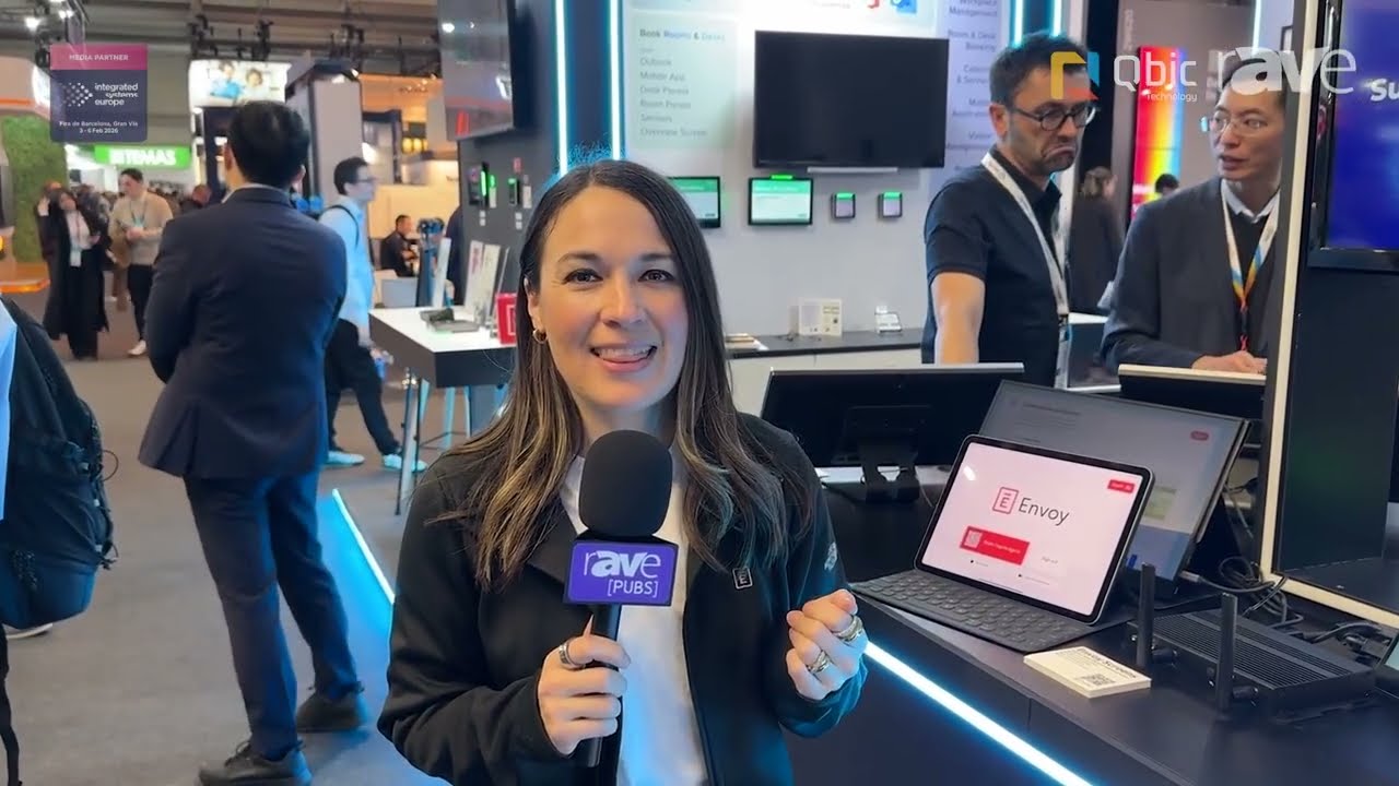 ISE 2026: Qbic Technology Showcases Envoy Workplace and Visitor Solutions Platform