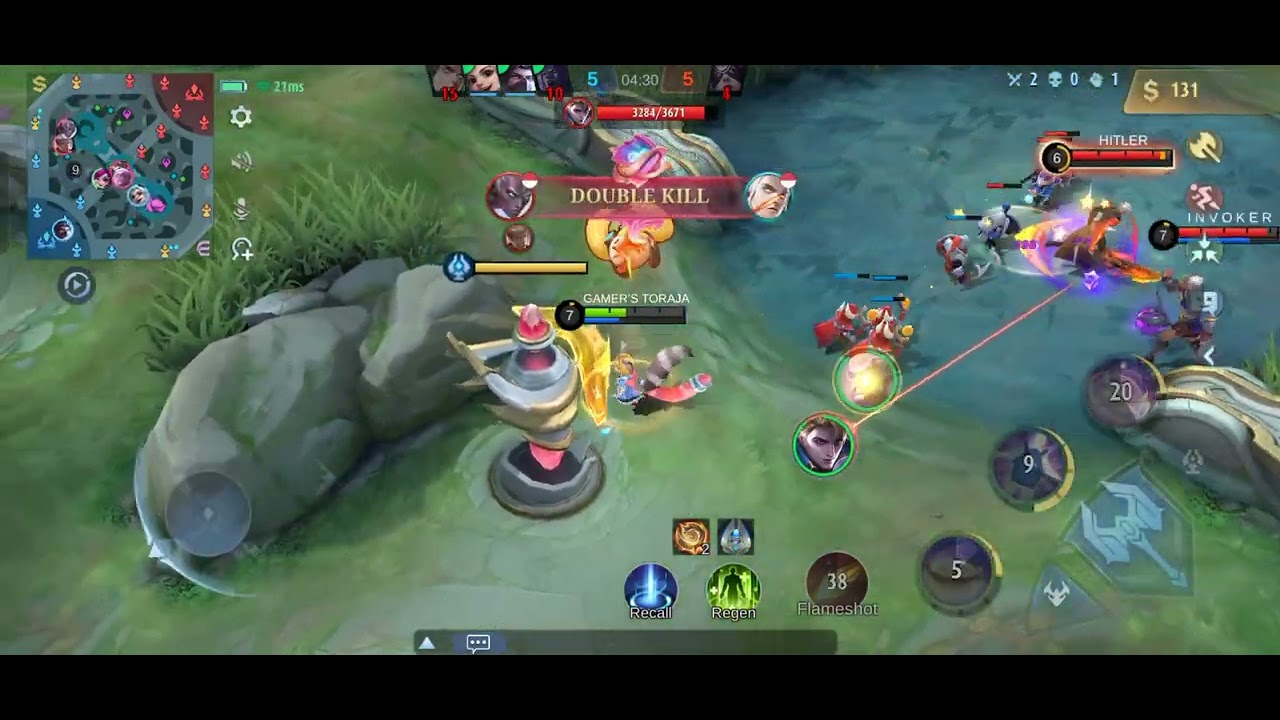 Alucard terbirit-birit liat nana