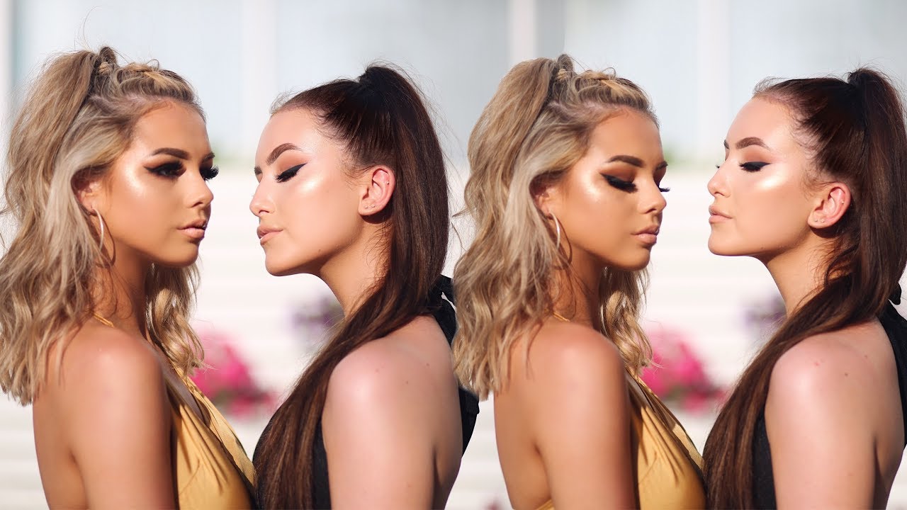GET READY WITH US IN IBIZA | DOING MY MAKEUP WITH HANNAH RENEE