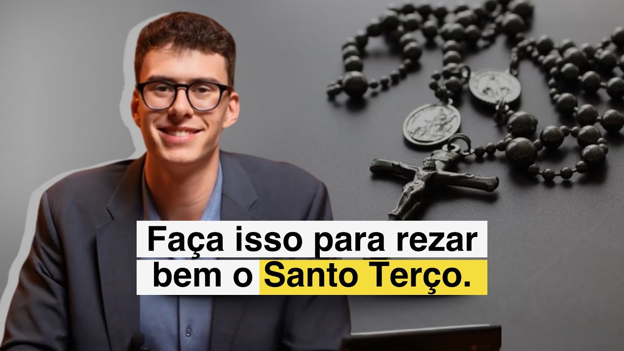 Como rezar bem o terço