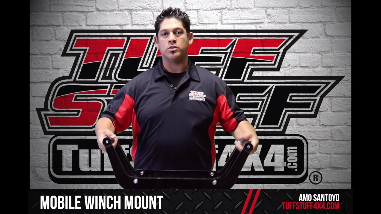 Tuff Stuff Mobile Receiver Hitch Winch Mount
