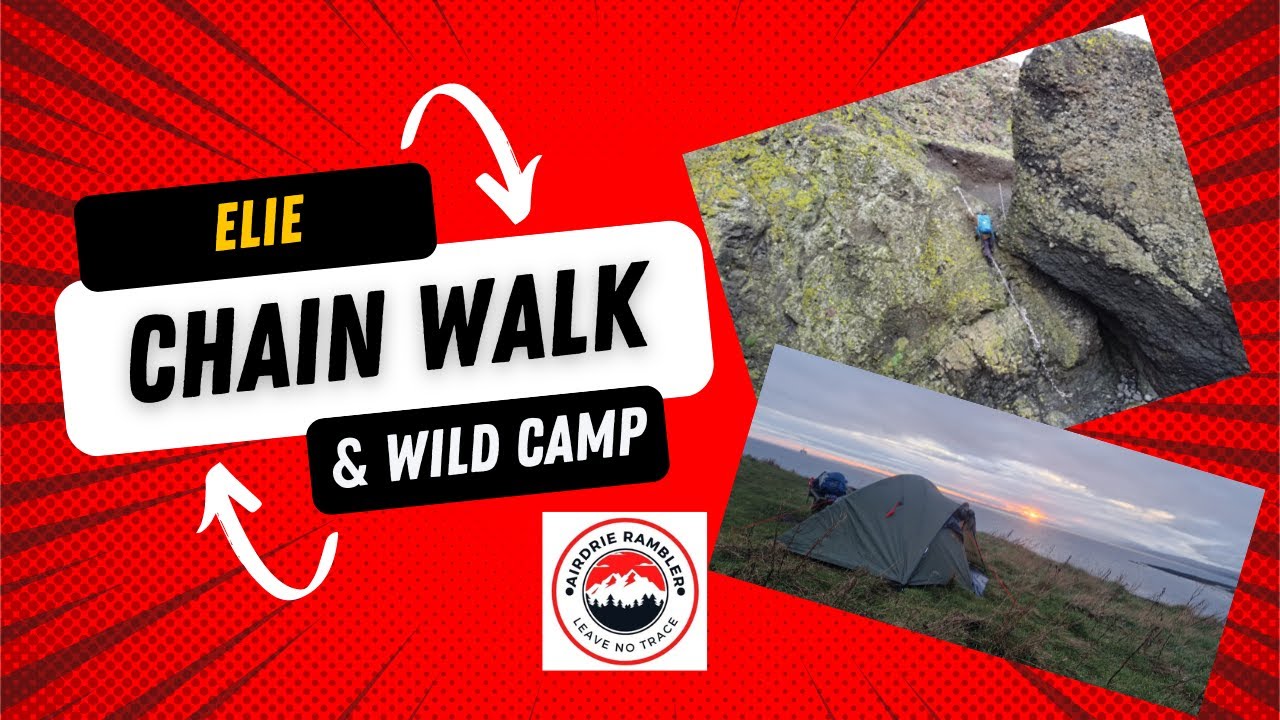 The Elie Chain Walk: Coastal Scrambling & Solo Wild Camp in Fife