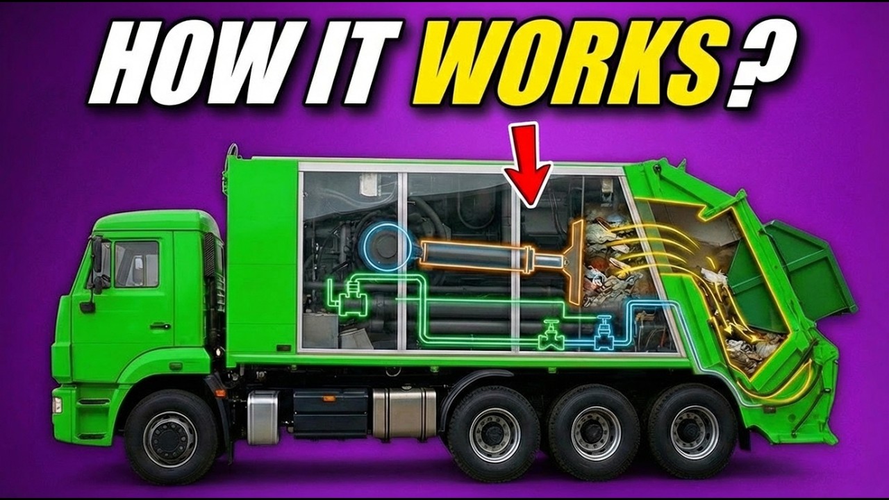 How Garbage Trucks Really Work
