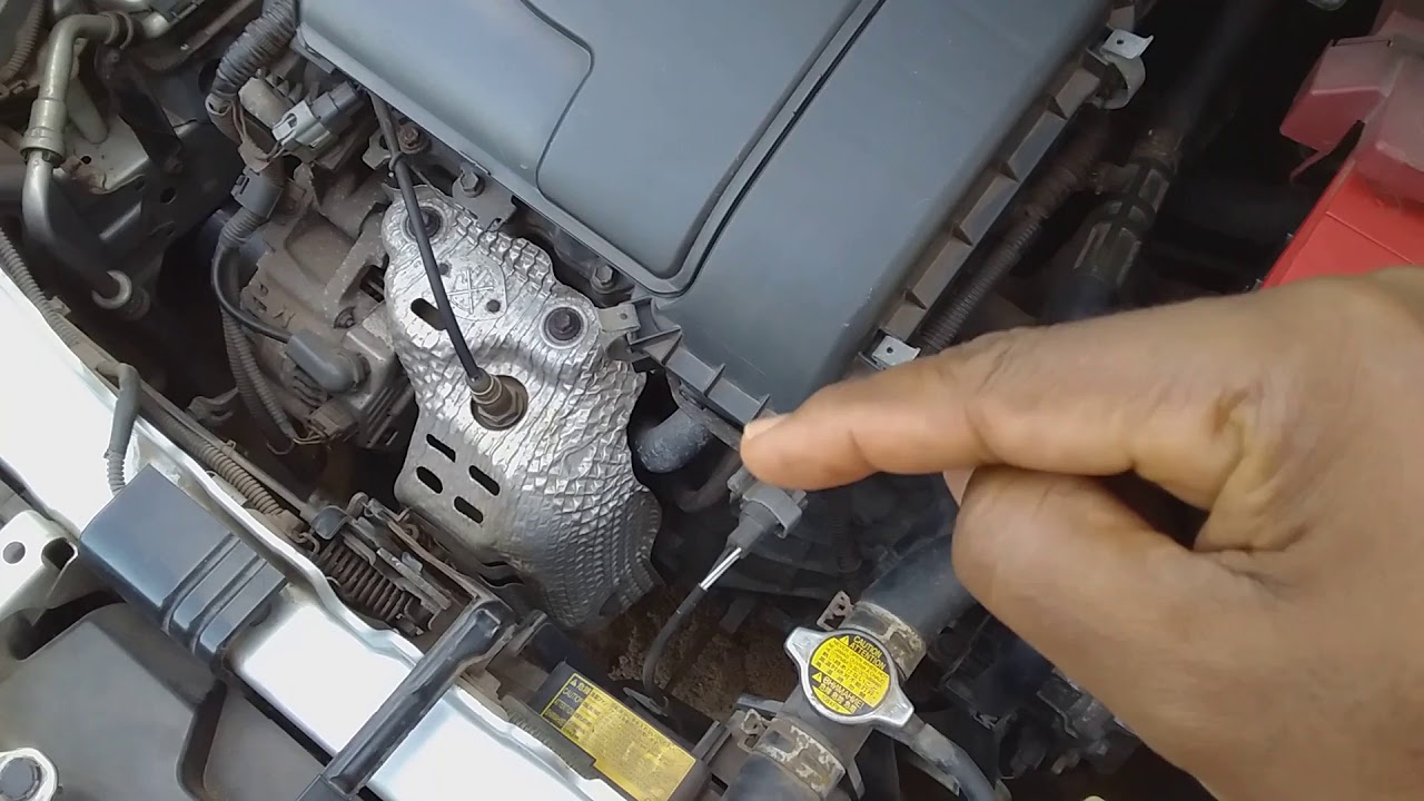 Toyota Vitz: почему вибрирует 3-цилиндровый двигатель. Часть 1