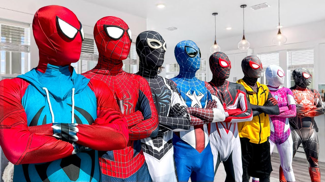 What If Many SPIDER-MAN in 1 HOUSE...? || SPIDER -MAN's Story New Season 6 ( All Action, Funny )