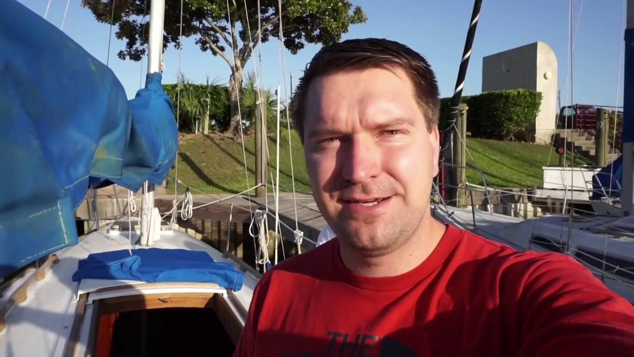 Cape Dory 25D exterior Refit Part 1