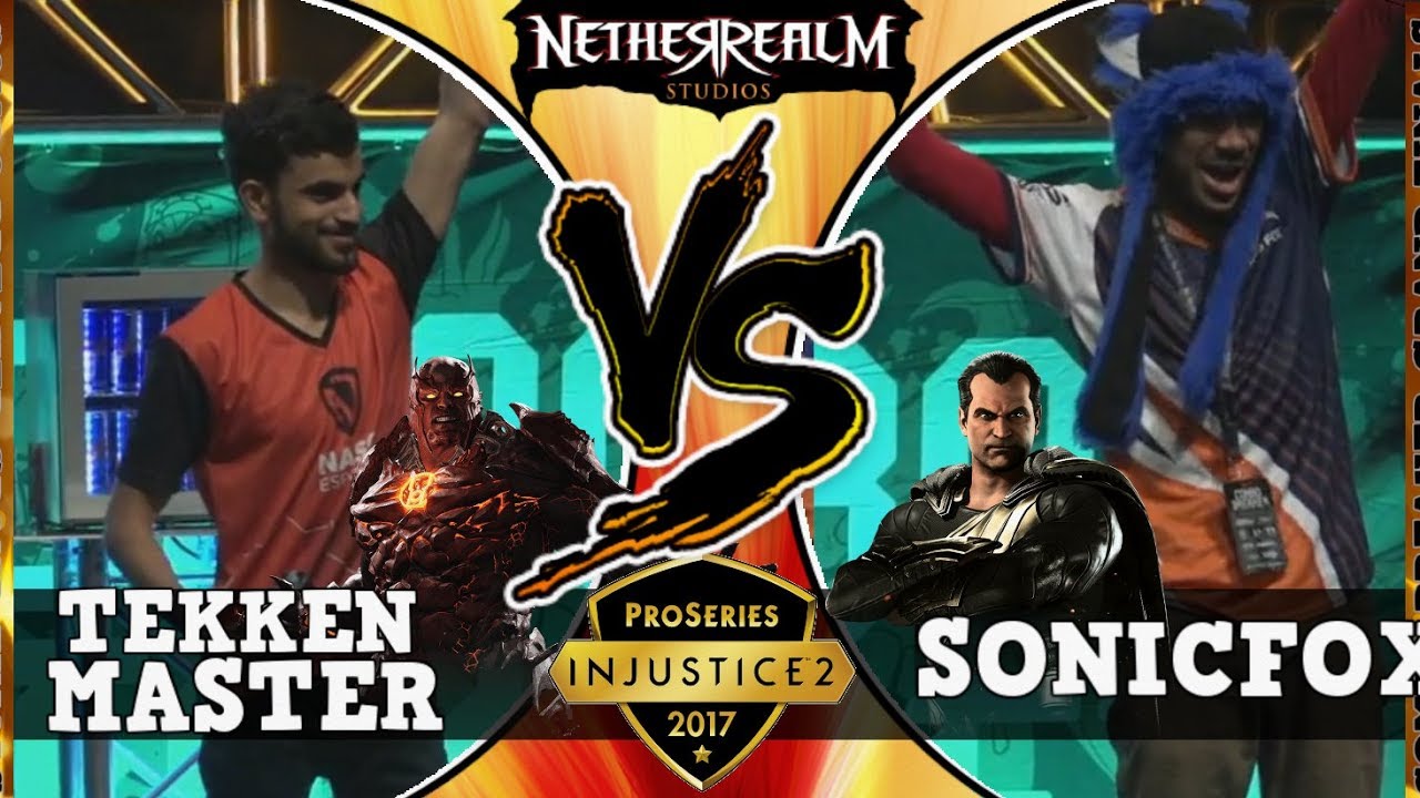 Injustice 2 | COMBO BREAKER 2017 | PRO SERIES - GRAND FINALS | SONICFOX vs TEKKEN MASTER