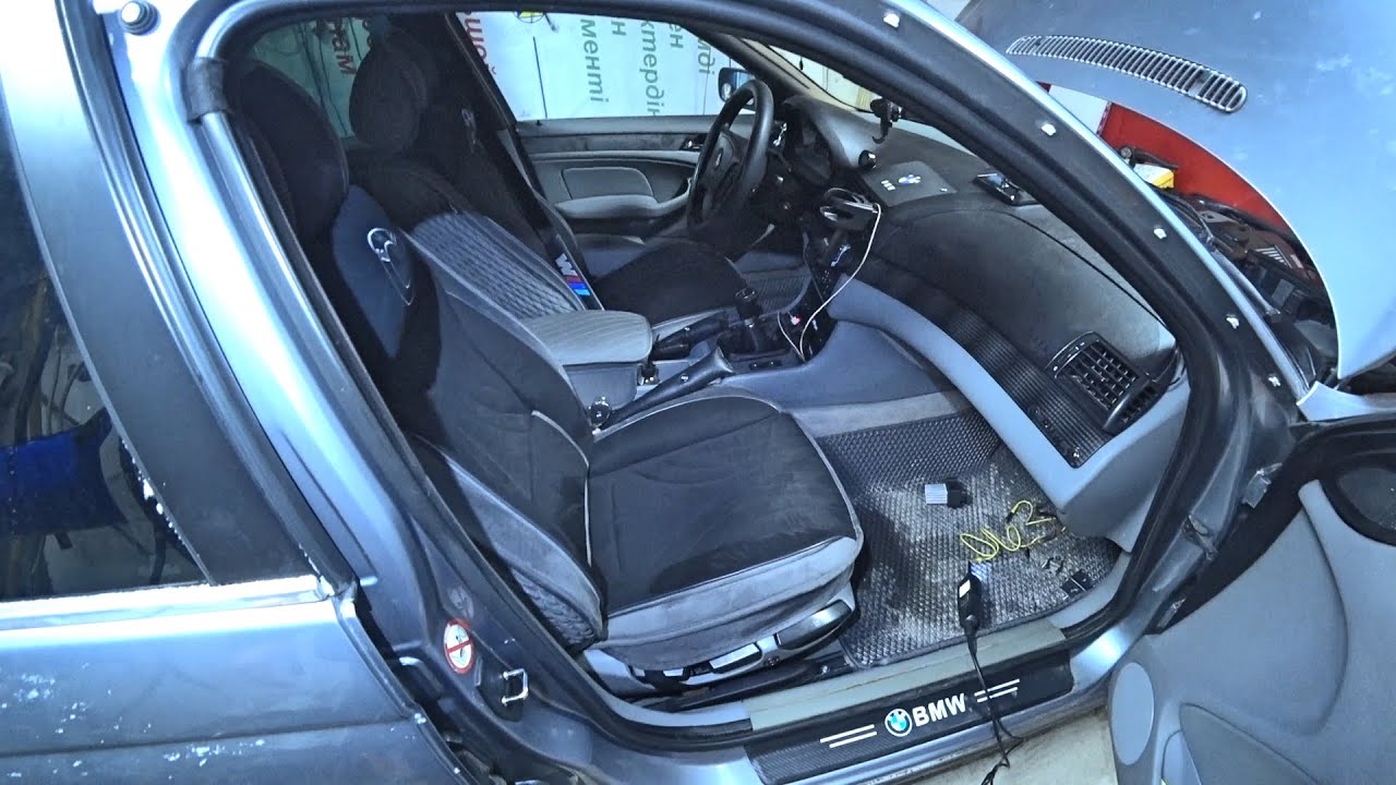 BMW Е46 2003  3 серии ; задача: восстановить Климат Контроль