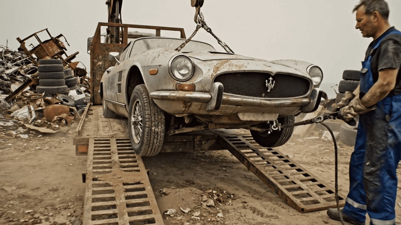 Found Rotten in a Seaside Junkyard | Restoring a 1964 Maserati 3500 GT
