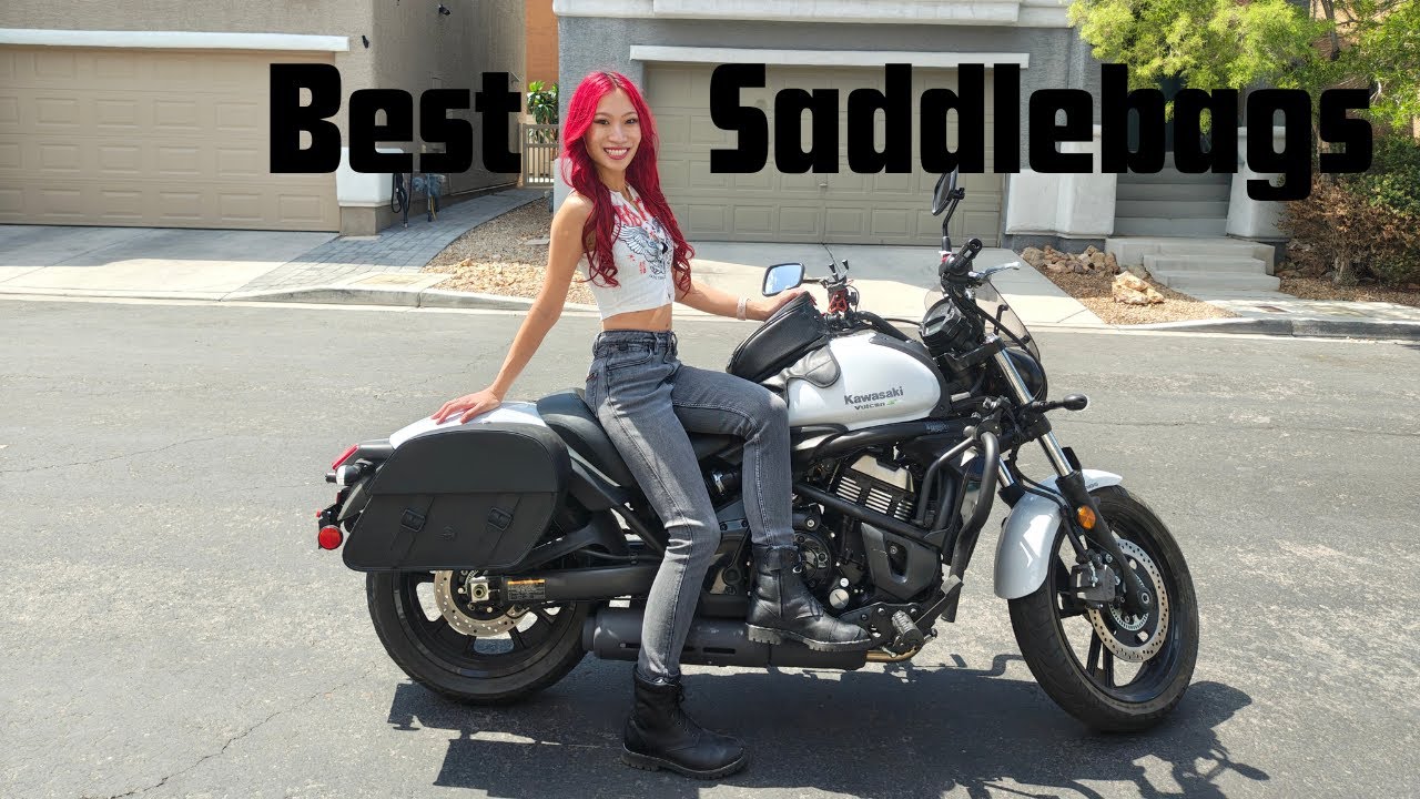 28L Baelor Medium Quick Mount Kawasaki Vulcan S VN650 Motorcycle Viking Bags Saddlebags Review 🏍️🖤😍