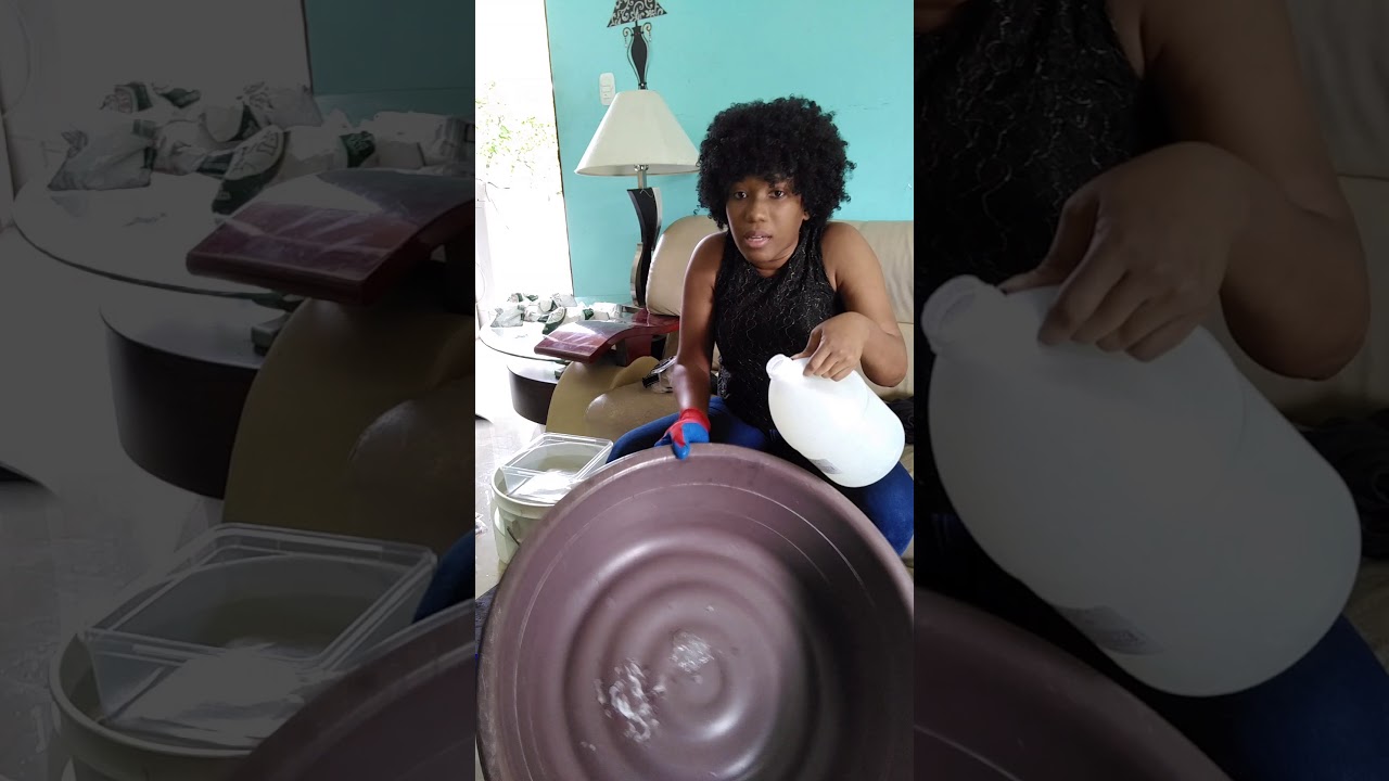 Aprann fè savon likid.