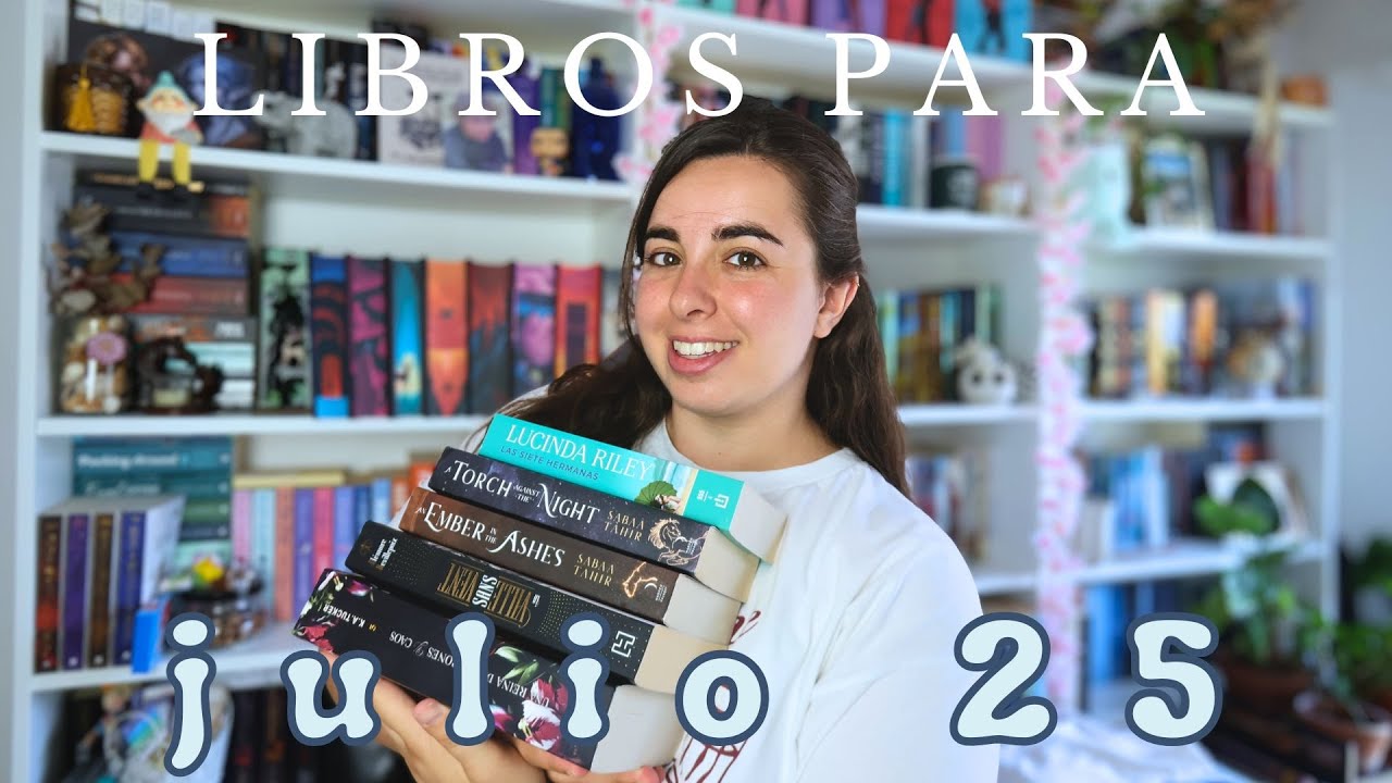 Los libros que quiero leer este mes ☀️☀️ | TBR Julio | Ane Otaegui