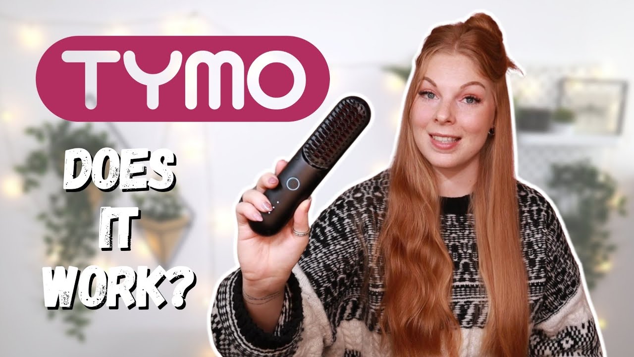 TYMO Porta Hair Straightener Brush Review | First Impressions & Results