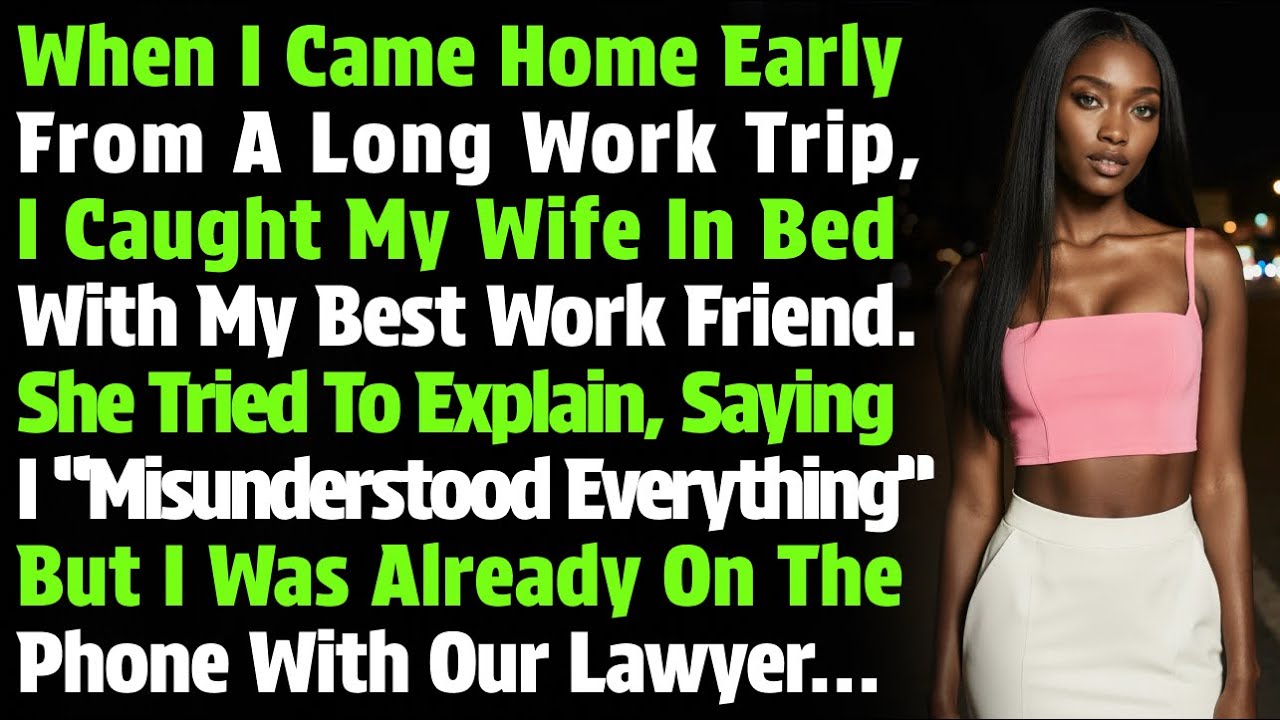 When I Came Home Early From A Long Work Trip, I Caught My Wife In Bed With My Best Work Friend. She…