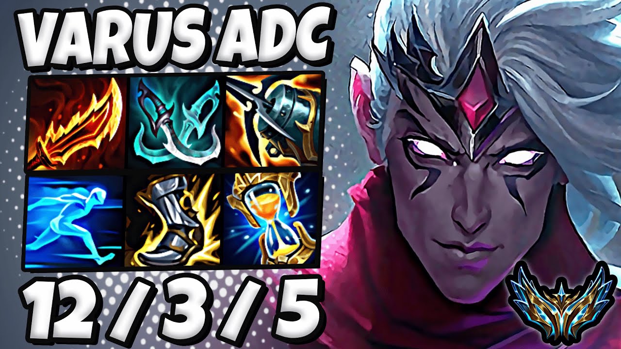 Varus vs Ashe ADC [ TripleKill ] Korea Challenger Patch 25.21 ✅