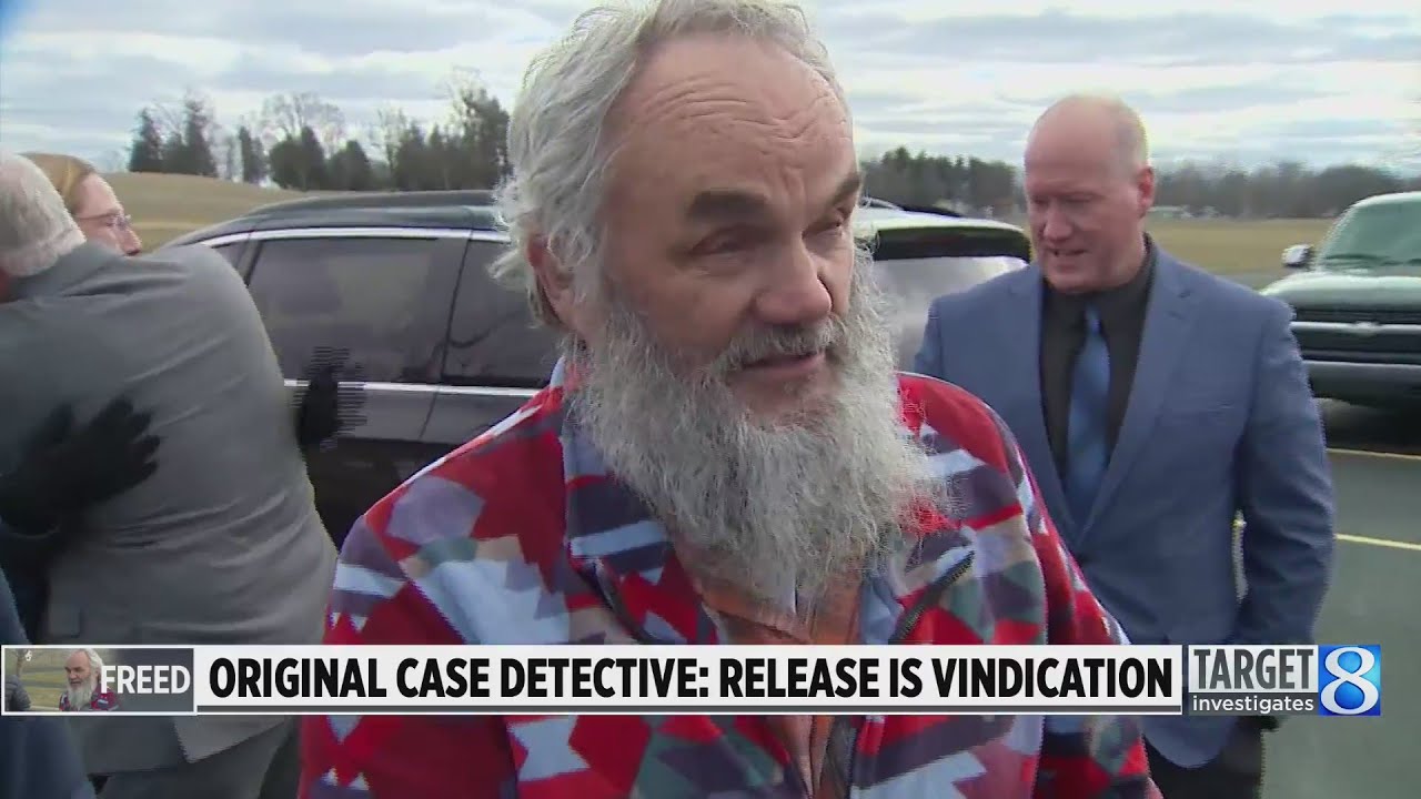 Original detective speaks out after man freed
