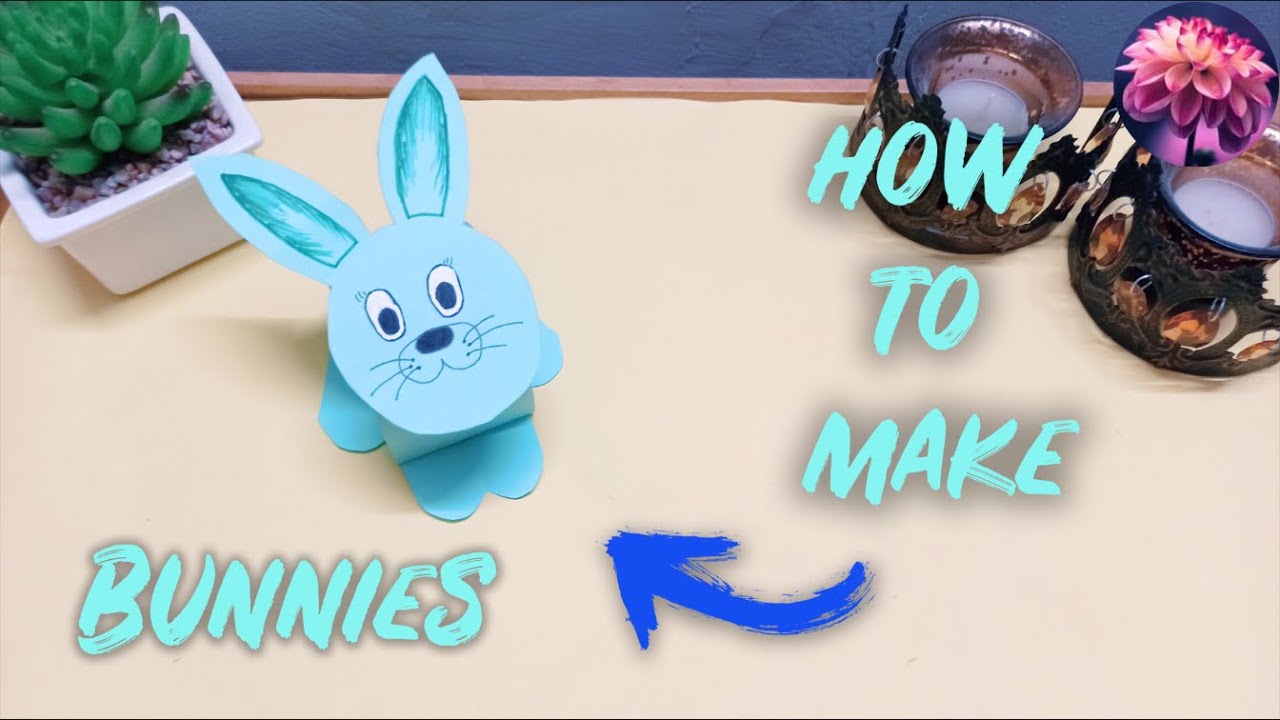 Making Paper Bunnies / Rabbits