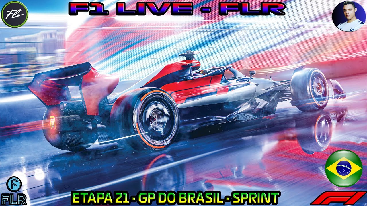 F1 LIVE 2025 - ETAPA 21 GP DO BRASIL - SPRINT - 08/11/2025 