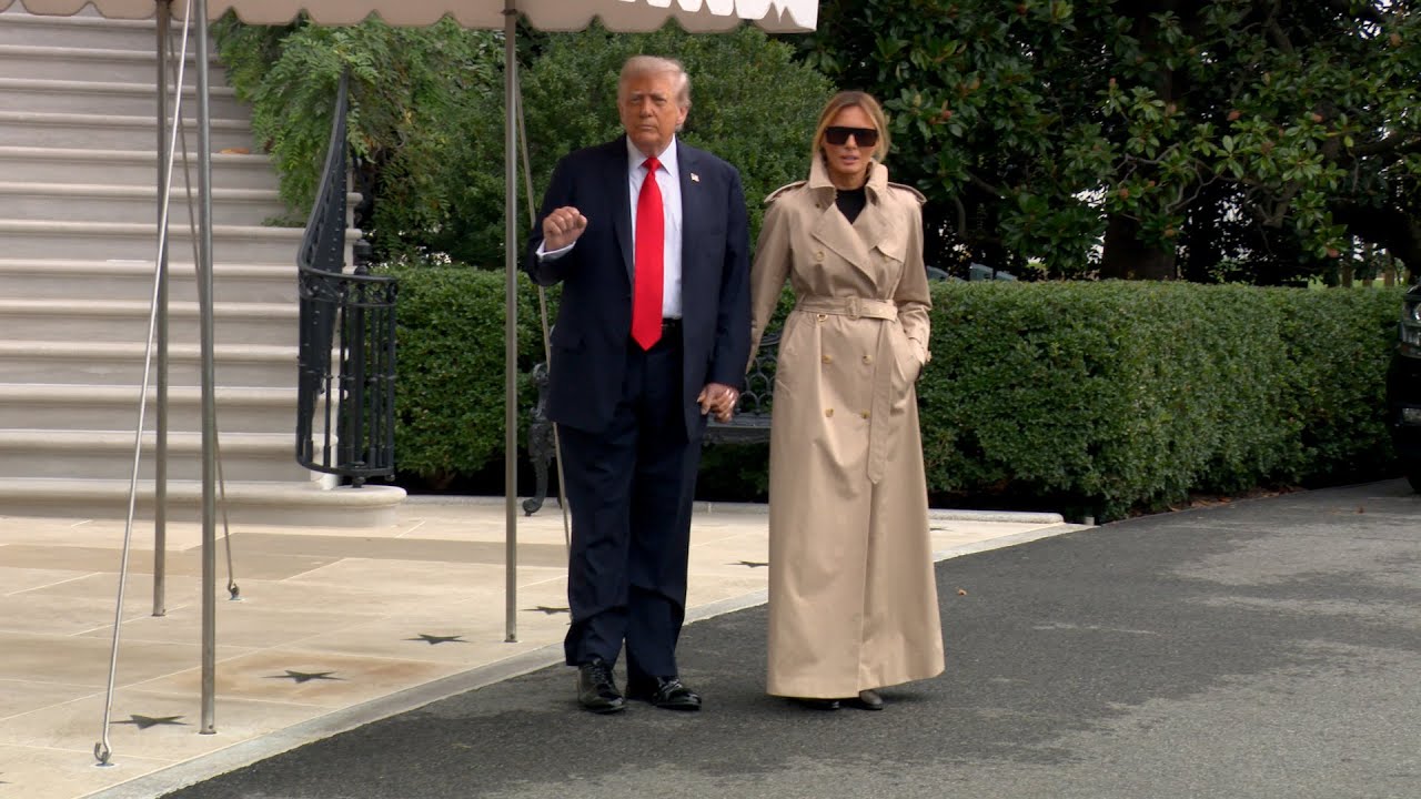 President Trump Gaggles with Press Before Departing the White House, Sep. 16, 2025