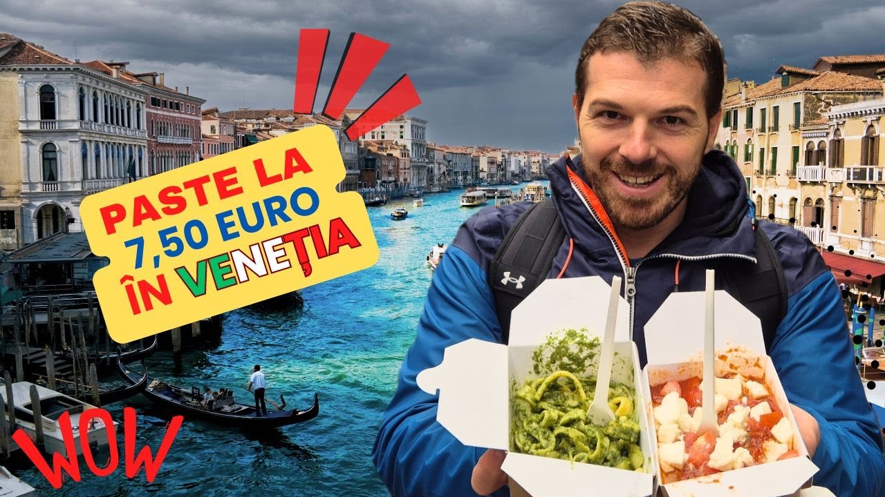 Unde poți mânca cele mai ieftine PASTE în VENEȚIA ?