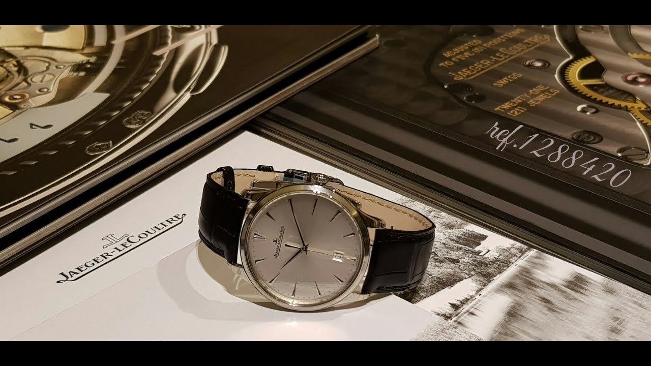 Ультратонкие костюмные часы - Jaeger-LeCoultre Master Ultra Thin Date (Q1288420)