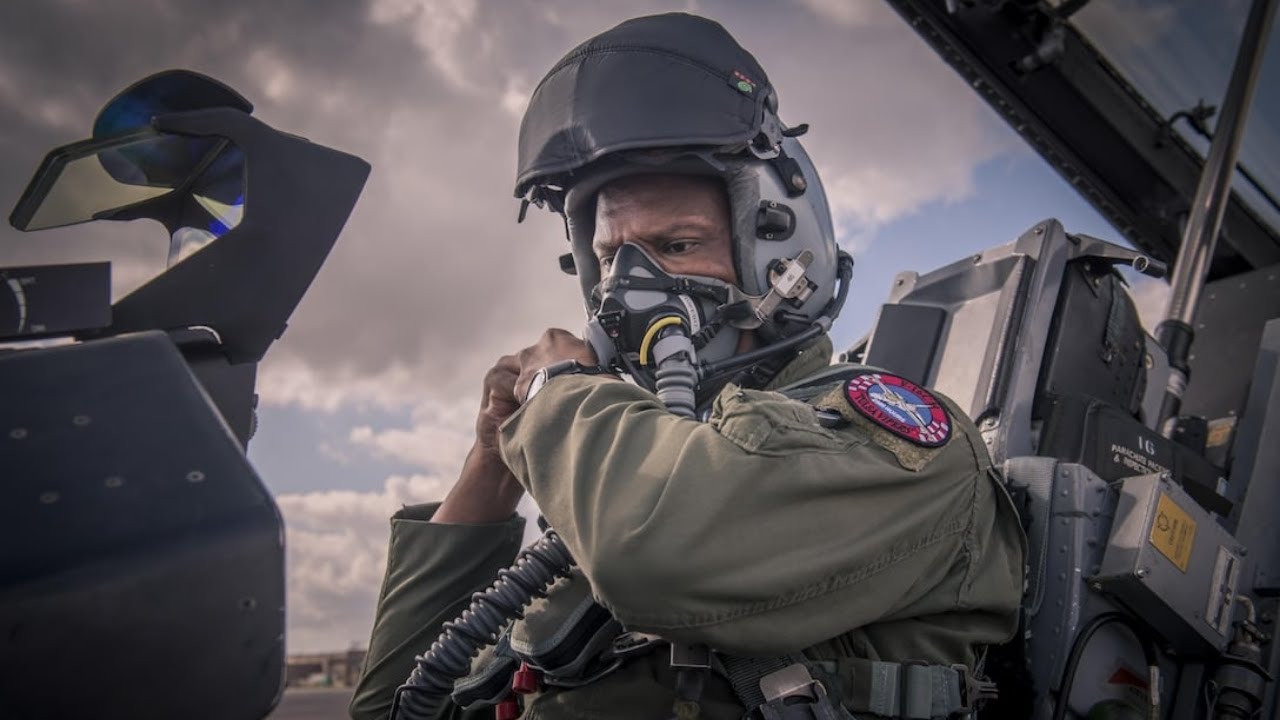 What Happens When Fighter Pilots Take Off Their Masks