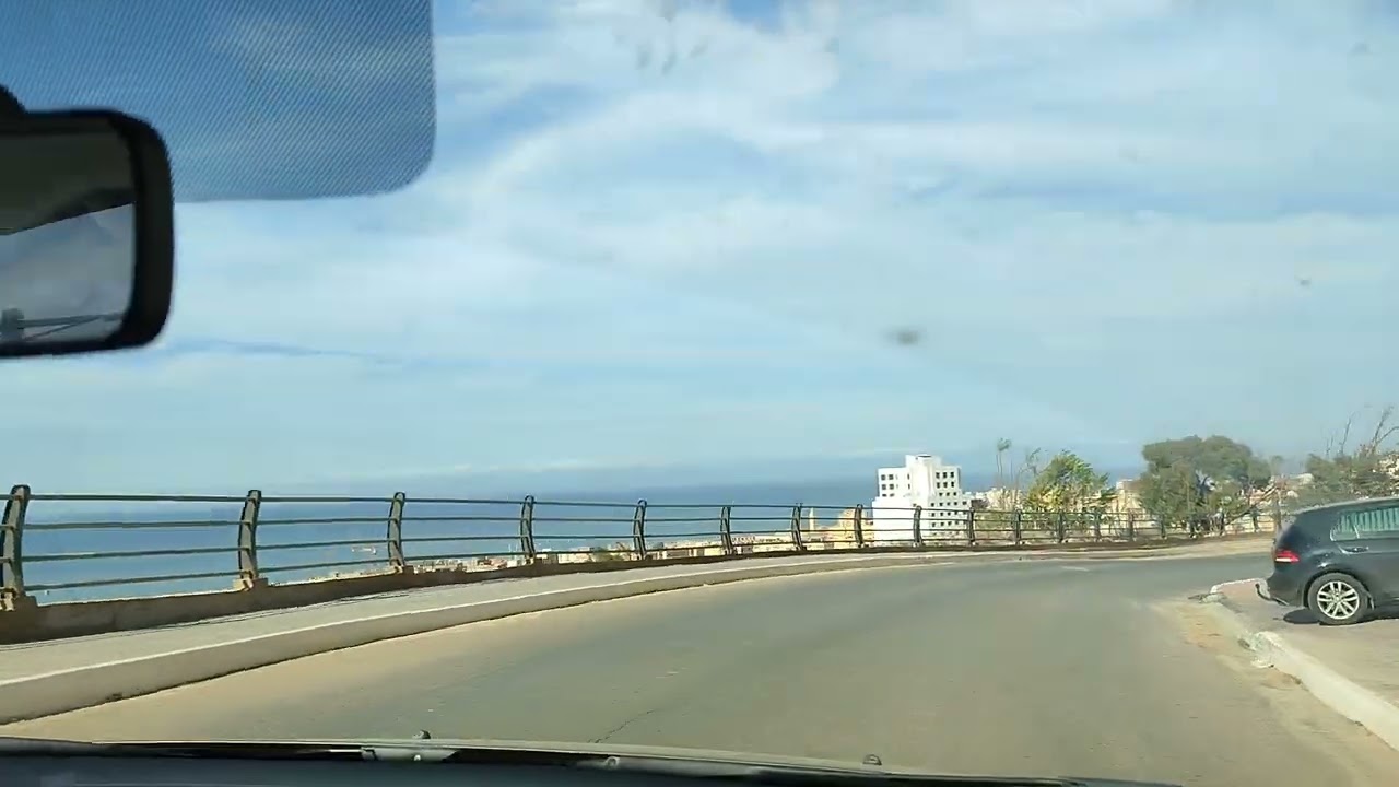 15 novembre 2022 driving in Mostaganem.panorama.
